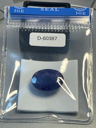 Tanzanita Natural 14.55Ct IGE D-60387