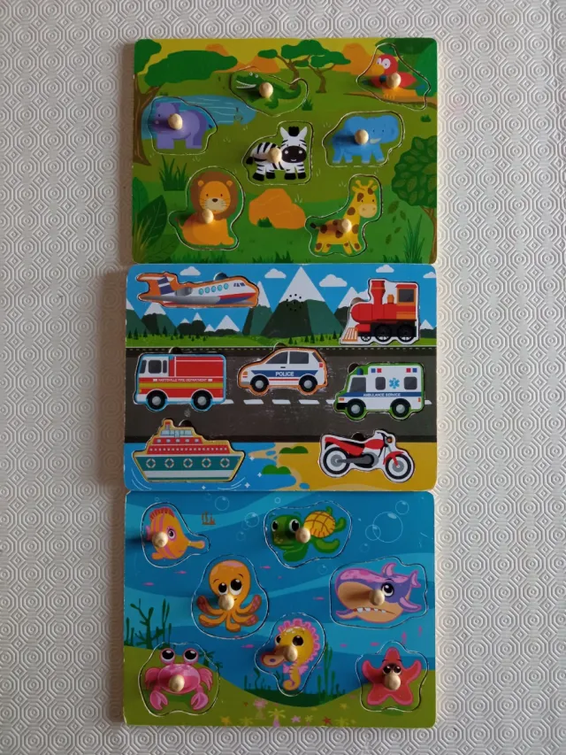Lote Puzzles Infantiles