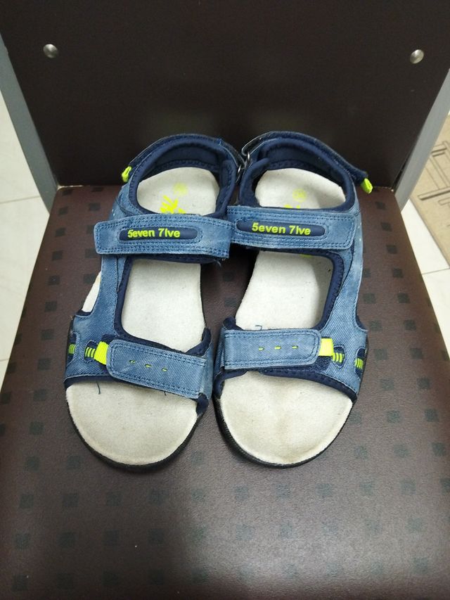 Sandalias niño Seven Five azul