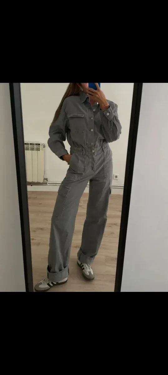Mono Zara gris cargo