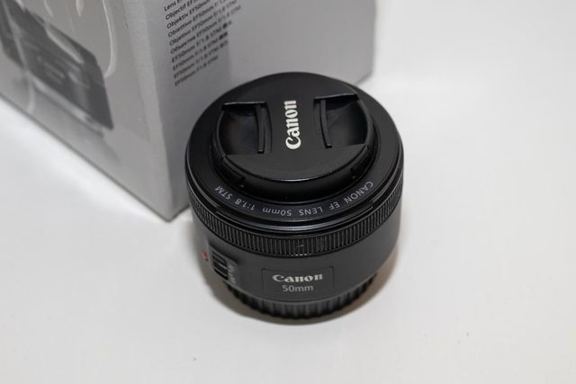 Canon EF 50mm f1.8 STM Objetivo