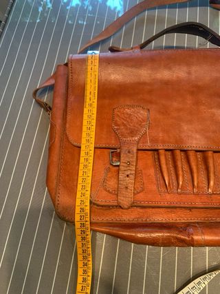 Maletín cuero rústico multifuncional