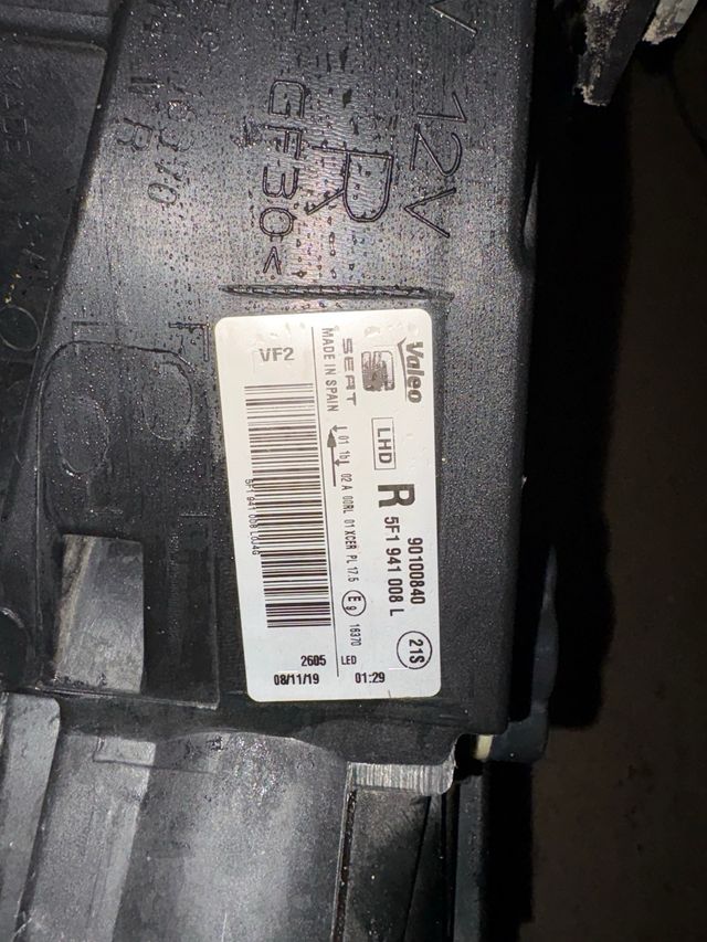 Faro Full LED Seat Leon 5F