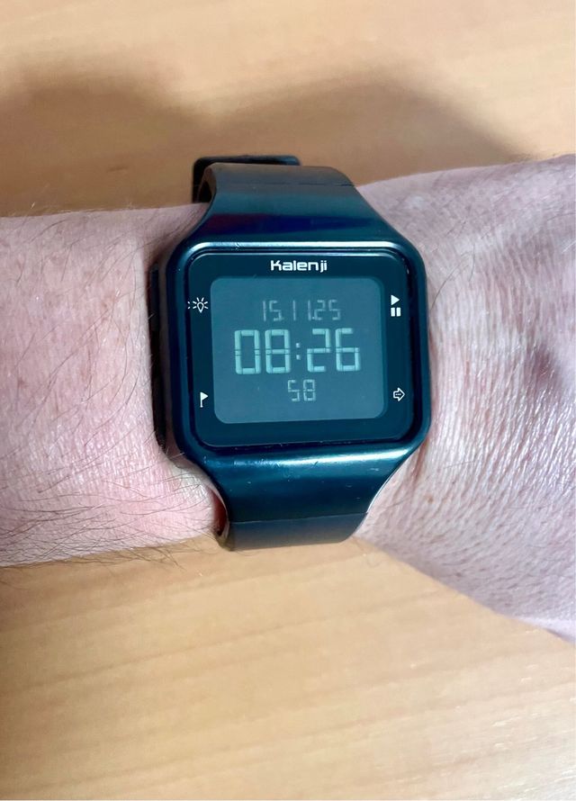 Reloj Cronómetro Kalenji Negro