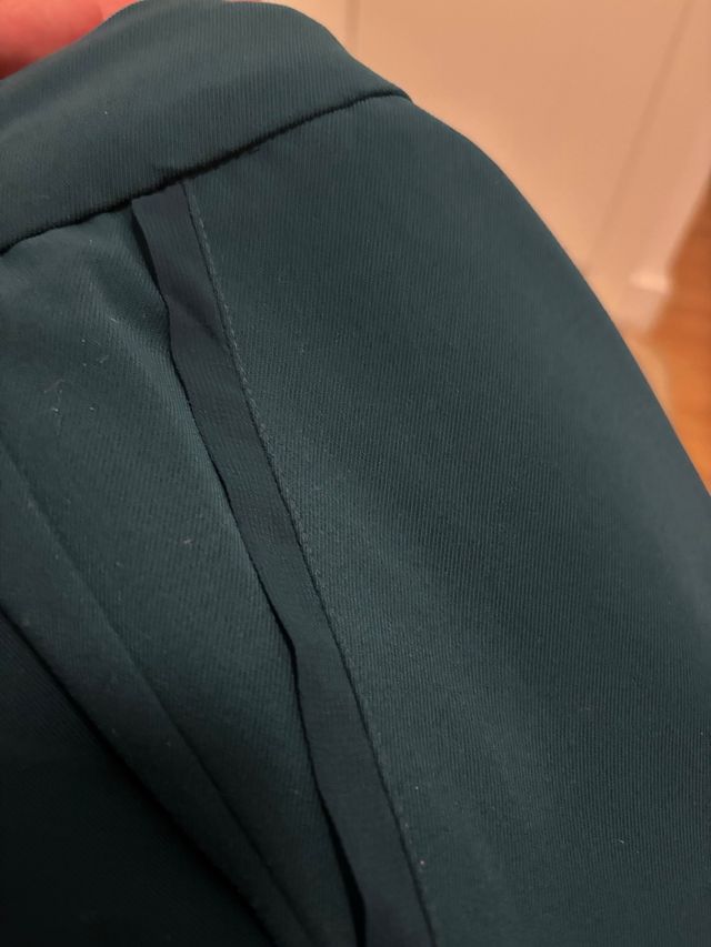 Pantalón verde azulado