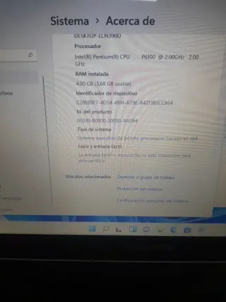 Packard Bell Ordenador Portátil Negro