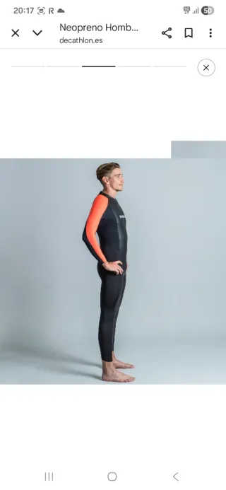 Traje Neopreno Hombre/Mujer Natación Triatlón