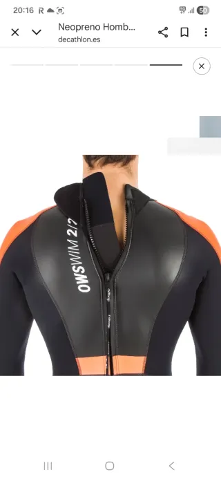 Traje Neopreno Hombre/Mujer Natación Triatlón