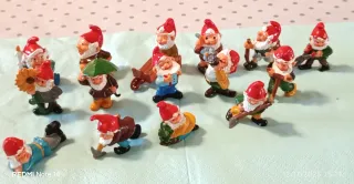 Gnomi Kinder Sorpresa anni 90 Set Completo