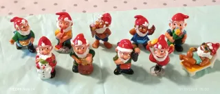 Gnomi Kinder Sorpresa anni 90 Set Completo