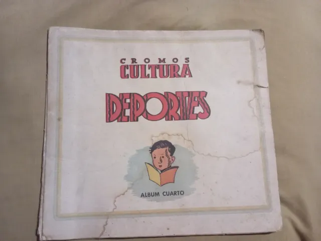 Álbum Cromos Cultura y Deportes Completo