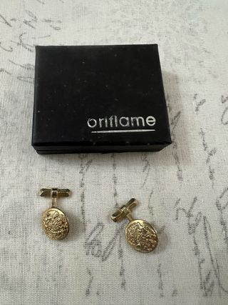 Gemelli Oriflame Ovali Dorati