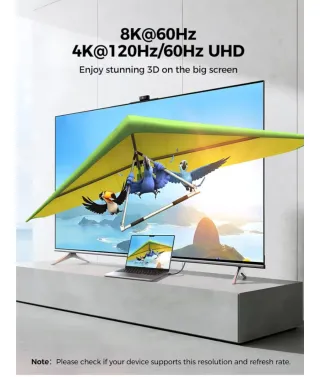 Cable Mini HDMI a HDMI 2.1 Silkland 5 Metros