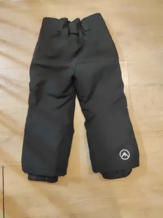 Pantalón de nieve 4/5 años negro