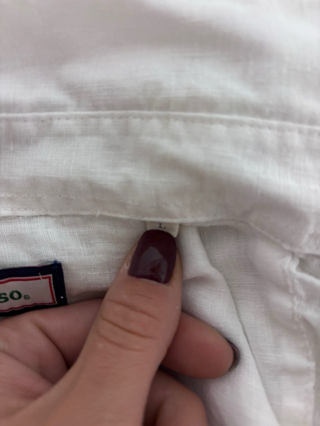 Camisa El Ganso Blanca Manga Larga