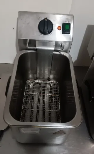 2 Freidoras Industriales Acero Inoxidable