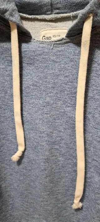 Felpa con cappuccio GAP uomo grigia