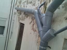 Cambio y sustitución de bajantes