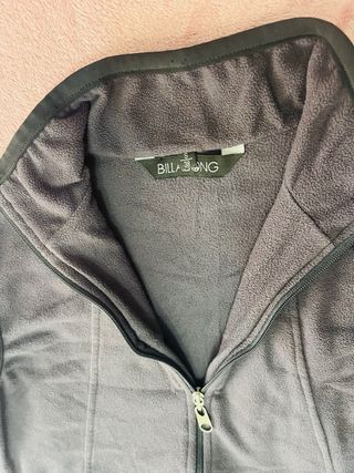 Chaleco Polar Gris Billabong Talla S