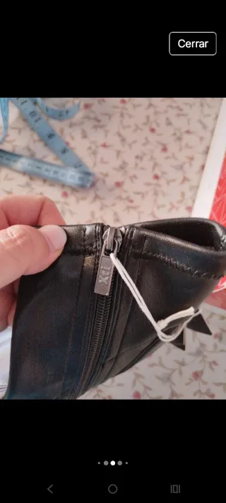 Botines Xti Talla 39 Negros y Blancos