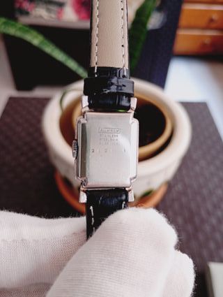 Reloj Suizo Avia Plata y Negro