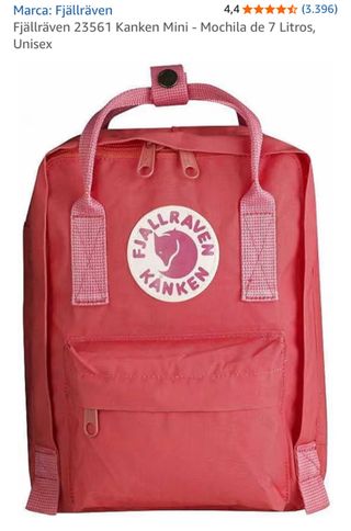 Mochila Fjällräven Kanken Mini Rosa