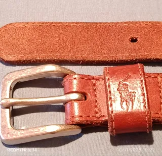 Cintura Polo Ralph Lauren Bambino in pelle