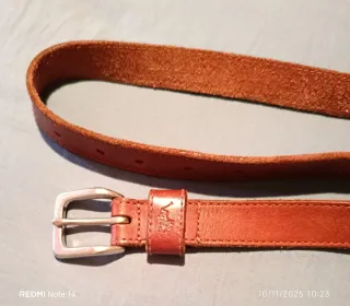 Cintura Polo Ralph Lauren Bambino in pelle