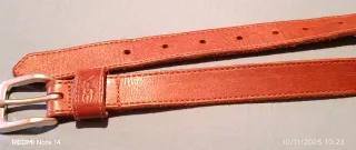 Cintura Polo Ralph Lauren Bambino in pelle