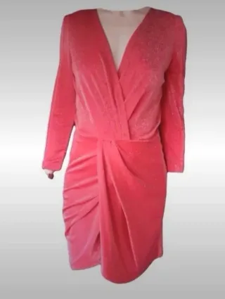 Vestido Naf Naf Rojo Talla S