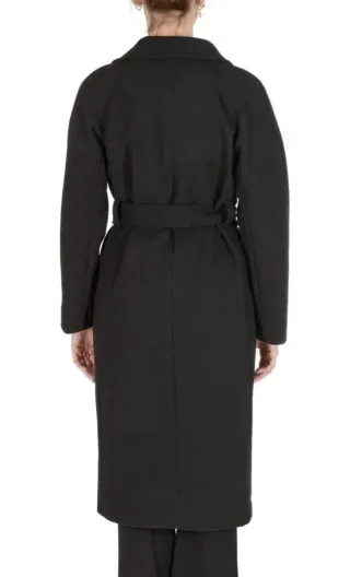 Abrigo Italia Amber Negro Mujer Talla M