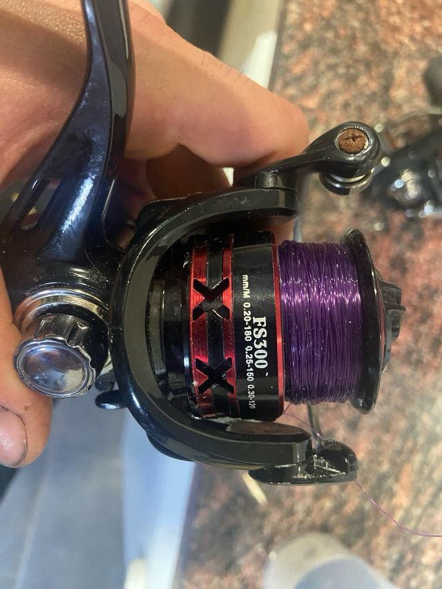 2 carretes de pesca Eging