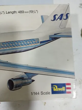 Maqueta Avión Boeing 747 Jumbo Jet Revell