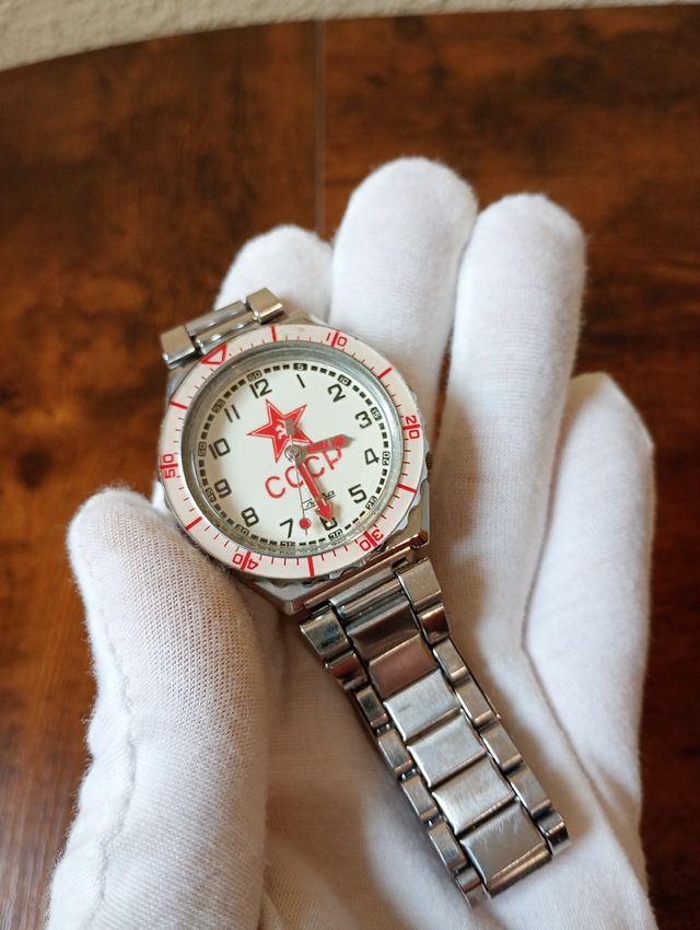 Reloj Slava CCCP con Estrella Roja