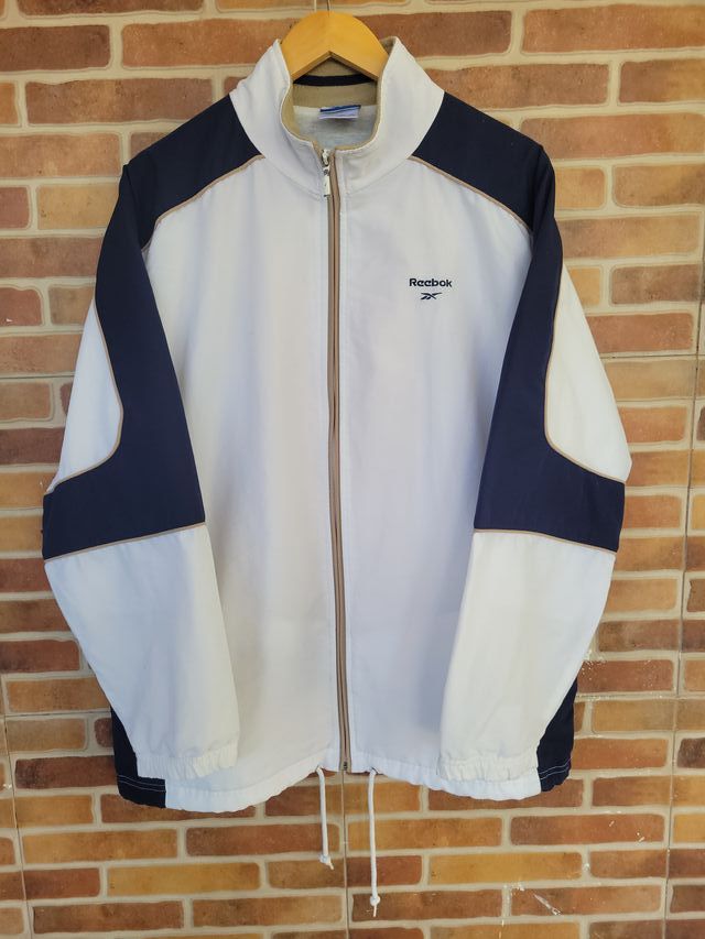Chaqueta Cortavientos Vintage Reebok Talla XXL