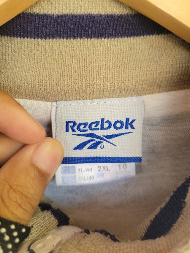 Chaqueta Cortavientos Vintage Reebok Talla XXL