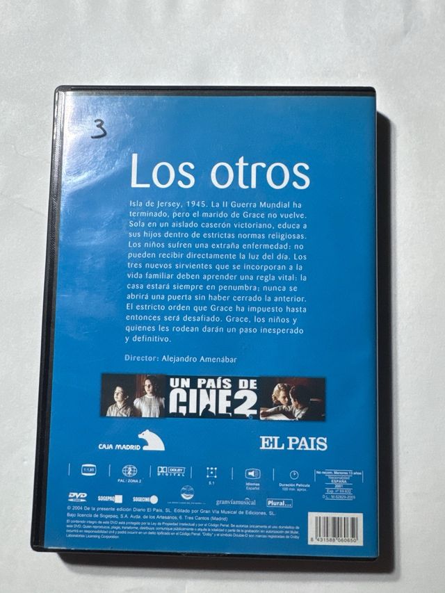 DVD Los Otros (Nicole Kidman)