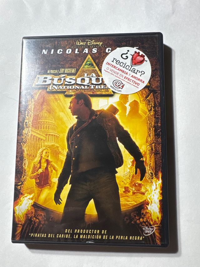 DVD La Búsqueda Nacional del Tesoro