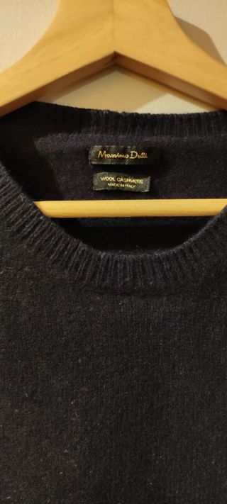 Jersey Lana Mujer Azul