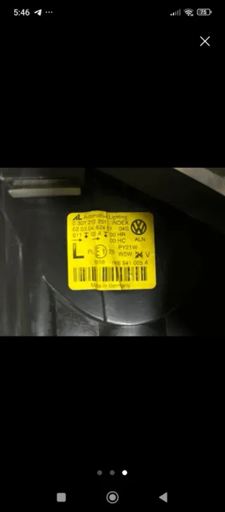 Farol Esquerdo Golf 5