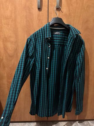 Camisa cuadros Primark Talla M