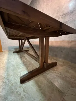 Mesa de terraza de madera de acacia