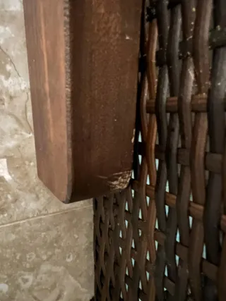 Mesa de terraza de madera de acacia