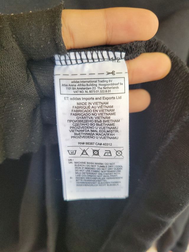 Sudadera Adidas Negra Mujer Talla S