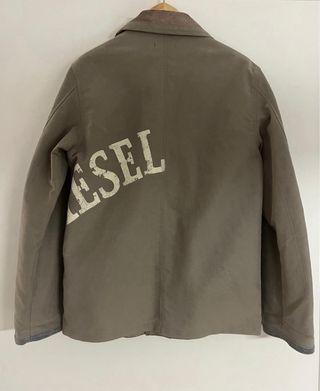 Giaccone Diesel Marrone/Verde Oliva