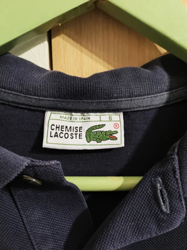 Polo Lacoste Azul Marino