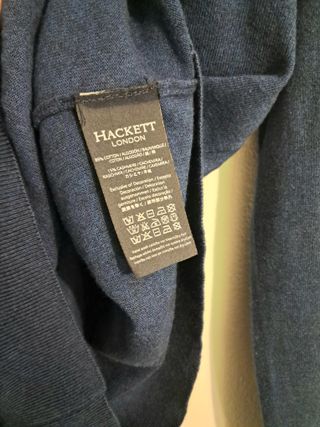 Jersey Hackett London Azul Talla M