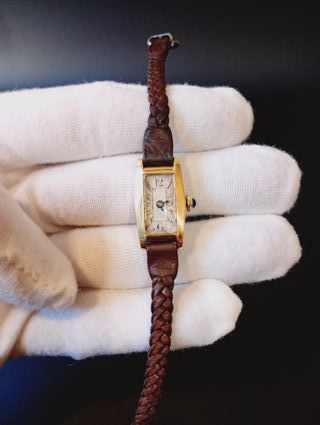 Reloj de Oro 18k Suizo Art Deco Vintage 1920