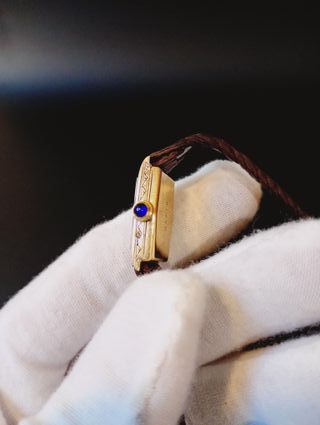 Reloj de Oro 18k Suizo Art Deco Vintage 1920