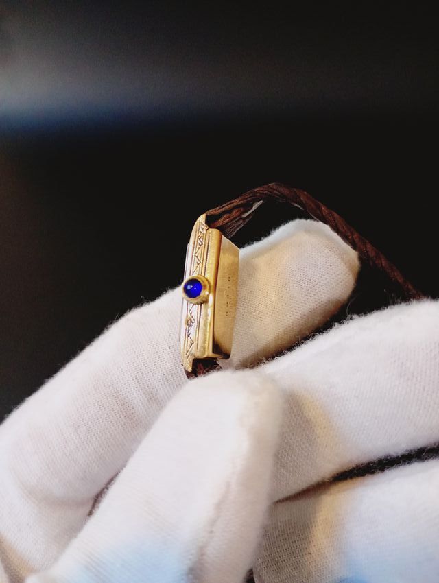 Reloj de Oro 18k Suizo Art Deco Vintage 1920